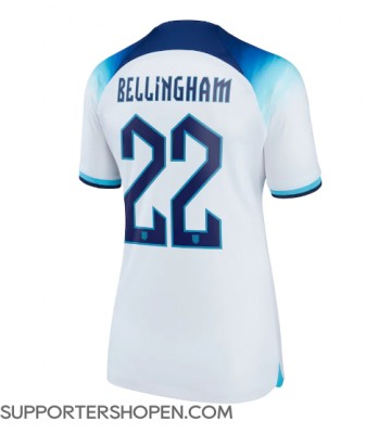England Jude Bellingham #22 Hemma Matchtröja Dam VM 2022 Kortärmad